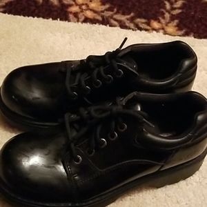 Sketcher shoes leather upper